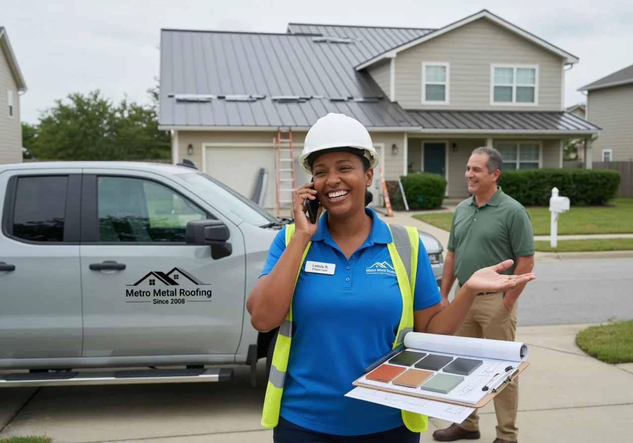 Storm Damage Metal Roof Repair in Hopewell, OH